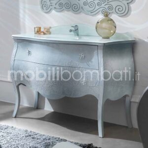 Baroque style vanity unit with bas-reliefs Seabed