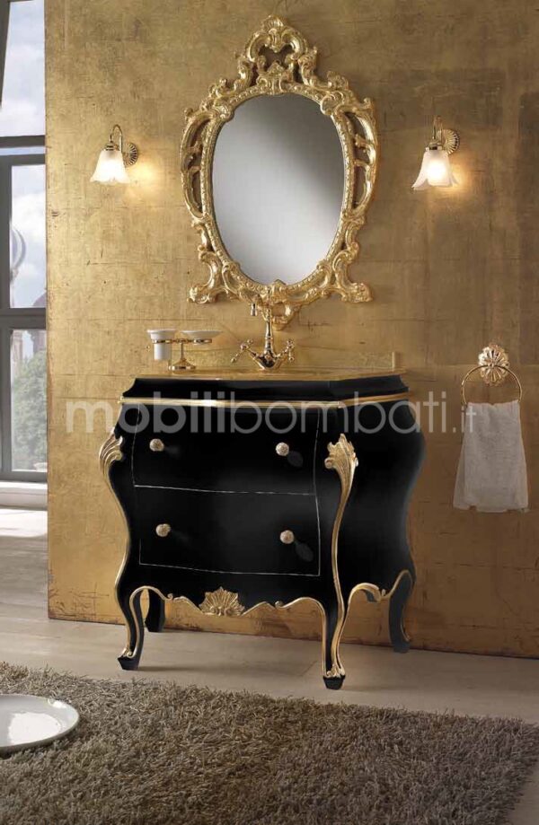 Venetian baroque style vanity unit - Image 4