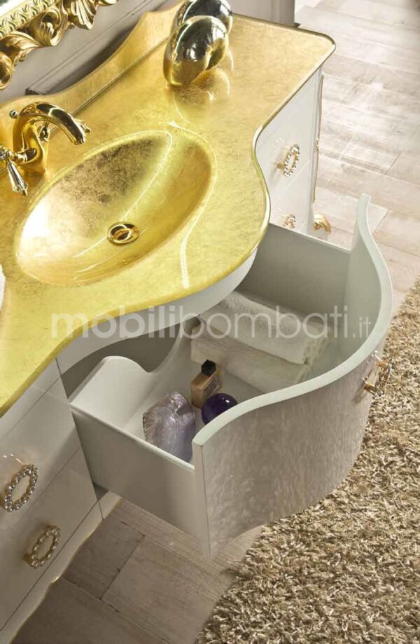 Venetian baroque style vanity unit - Image 2