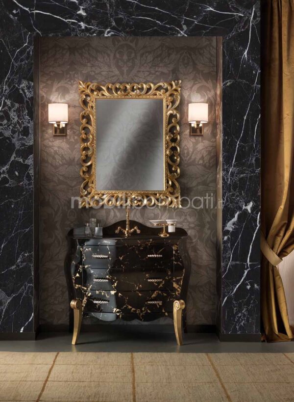 Specchio da bagno Barocco