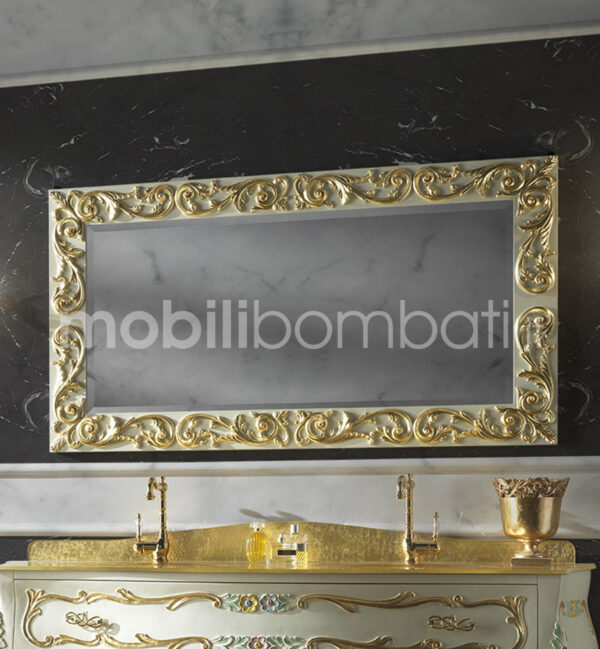 Specchio Barocco Intagliato a mano