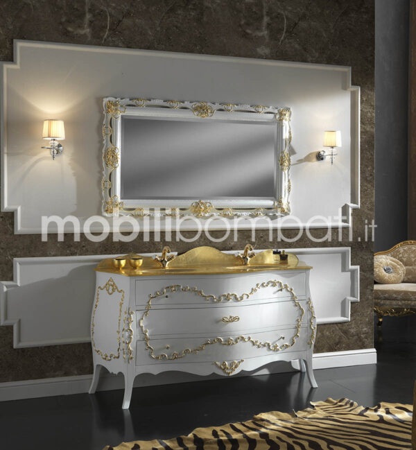 Specchio Barocco Intagliato Oro