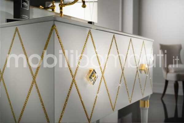 Art Deco Vanity Unit with Swarowski - Image 12