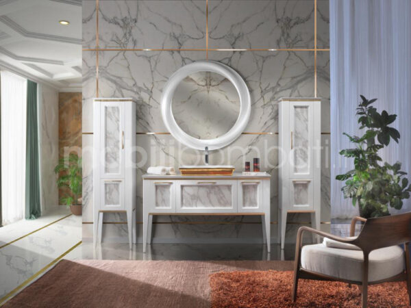 Mobile Bagno Luxury calacatta Gold