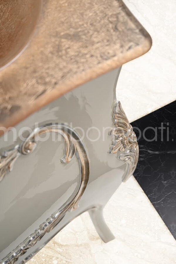 Mobile bagno stile barocco oro rosa - Image 4
