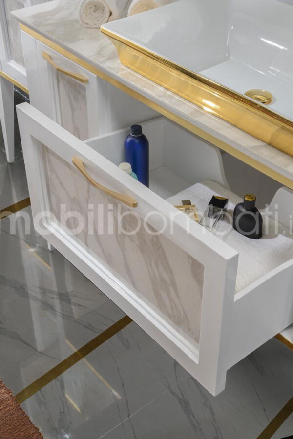 Mobile Bagno Luxury calacatta Gold - Image 5