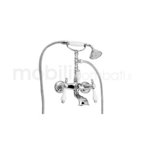 Gruppo vasca - stile Classico - esterno con doccia - Made in Italy