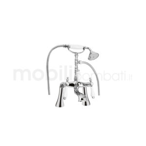 Gruppo vasca esterno con set doccia - stile Classico - Made in Italy