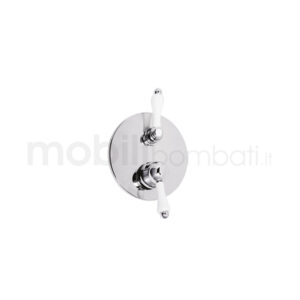 Monocomando doccia incasso con deviatore 3 uscite in stile Classico - Made in Italy