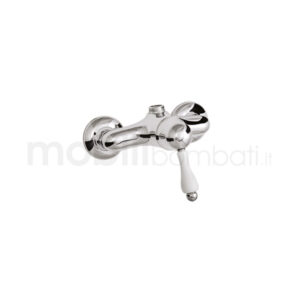 Monocomando doccia esterno attacco superiore in stile Classico - Made in Italy
