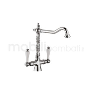 Rubinetto Bagno - Monoforo – Lavabo bocca girevole – stile Classico – Made in Italy