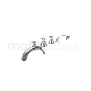 Batteria bordo vasca 5 fori - stile Classico - Made in Italy