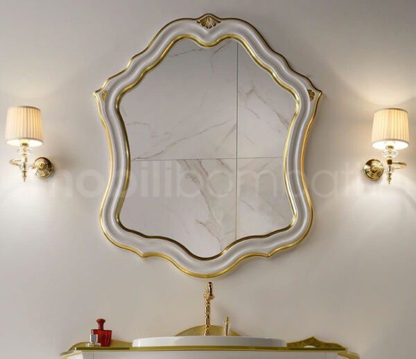 Mobile bagno stile barocco finiture oro - Image 7