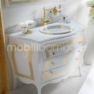 Mobile bagno stile barocco greca