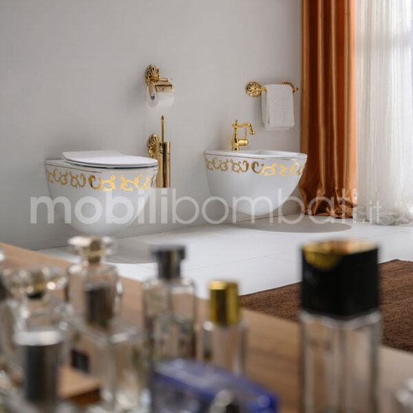 Mobile bagno stile barocco con effetto marmo - Image 2