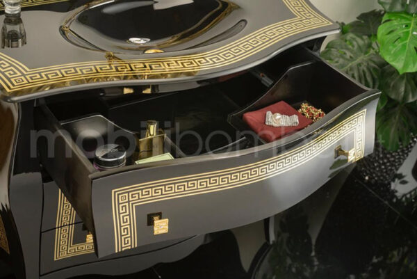 Mobile bagno nero lucido - Image 5