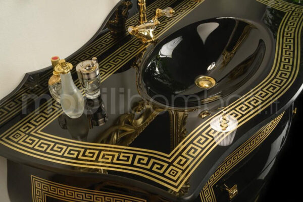 Mobile bagno nero lucido - Image 2